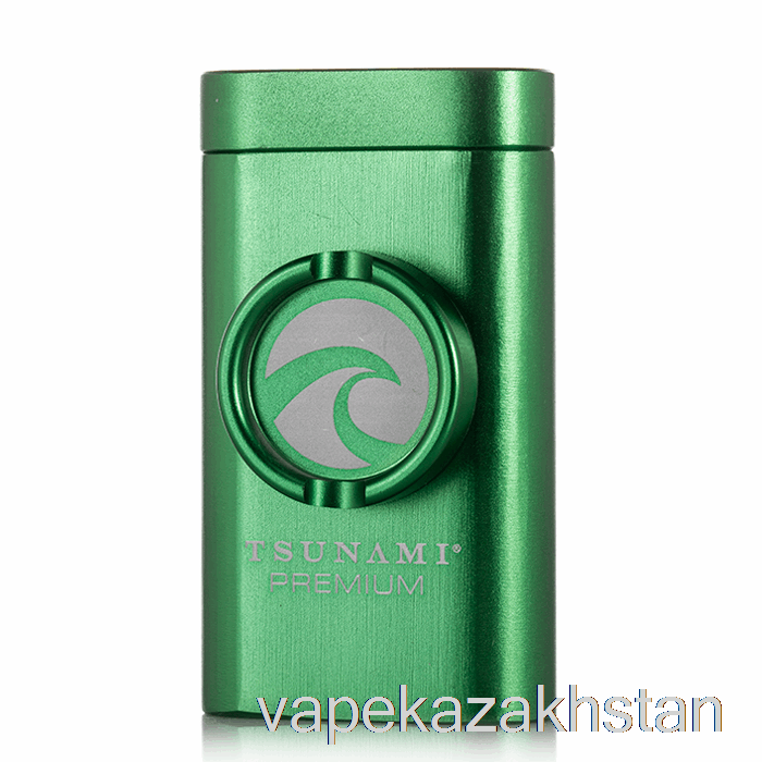 Vape Smoke Tsunami Dugout and Grinder Green